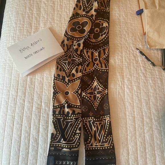 Louis Vuitton Bag Scarf - Picture 5 of 6